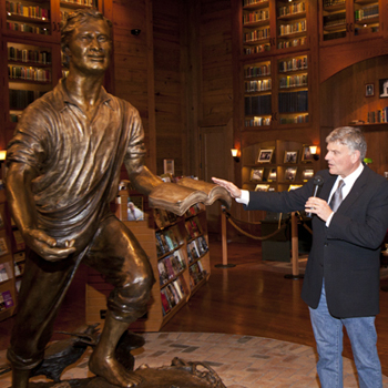 Tom White, Monumental Bronze Sculptor | Sower Statue Billy Graham Library